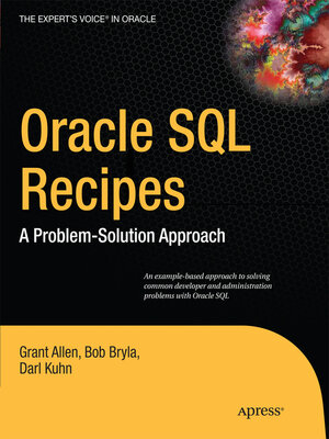 cover image of Oracle SQL Recipes